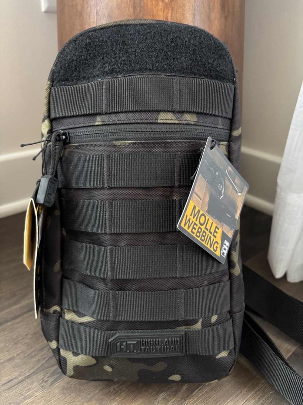 Highland Tactical Expo Shoulder Bag Molle Webbing,adjustable straps,compartments
